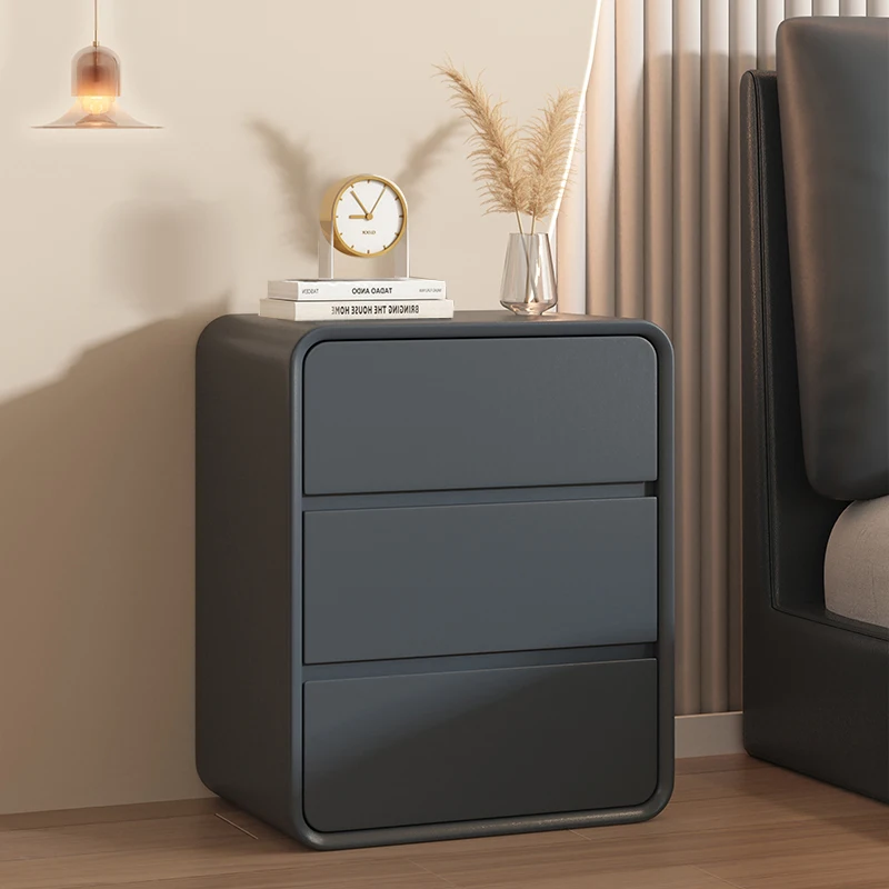 オーガナイザー低ナイトスタンド寝室の引き出しモバイル高級ベッドサイドテーブル収納ファイリングキャビネットリビングルーム Muebles ホテル家具