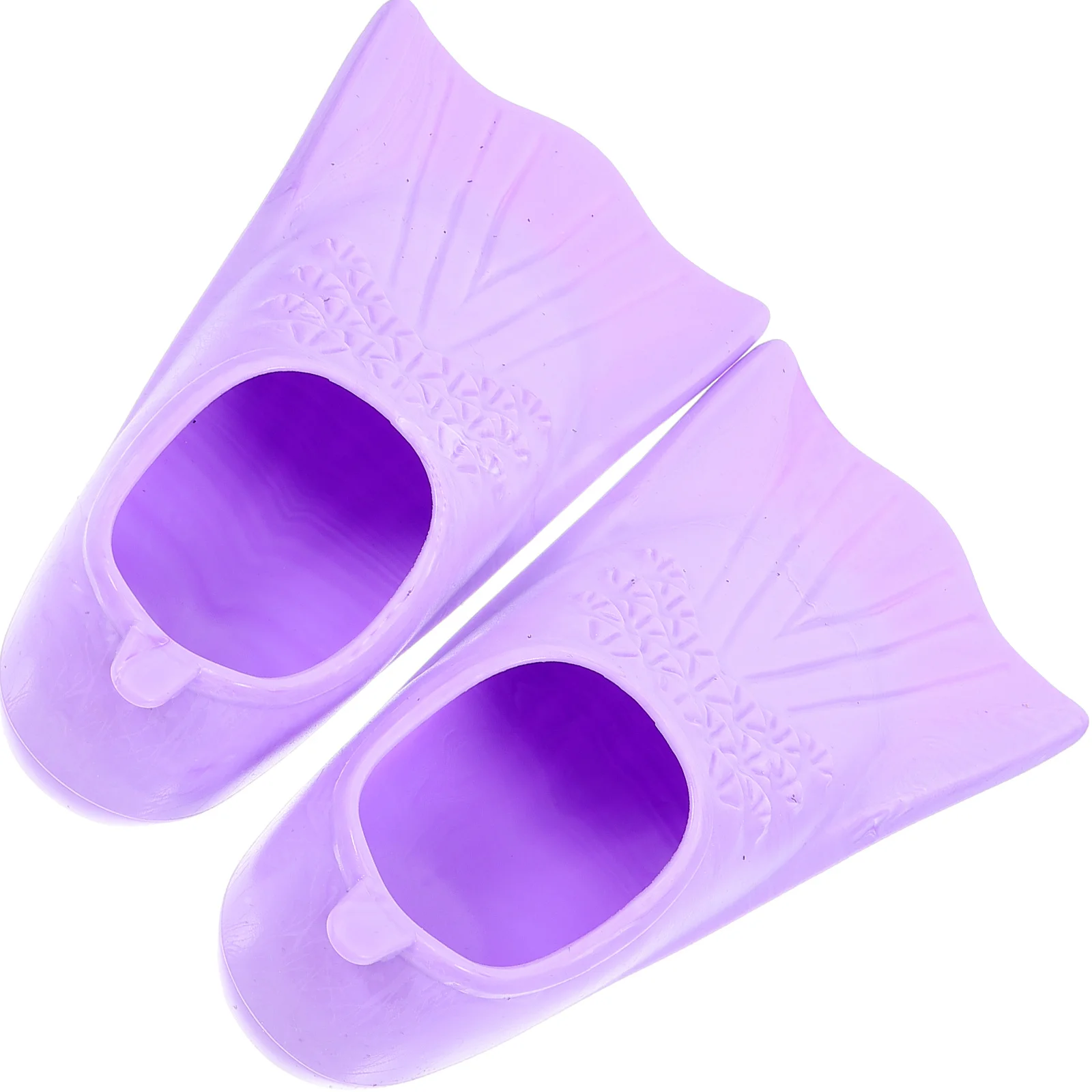 

1Pair Silicone Short Fins Portable Lightweight Durable Swim Flippers for Snorkeling and Travel Diving Fins Diving Flippers