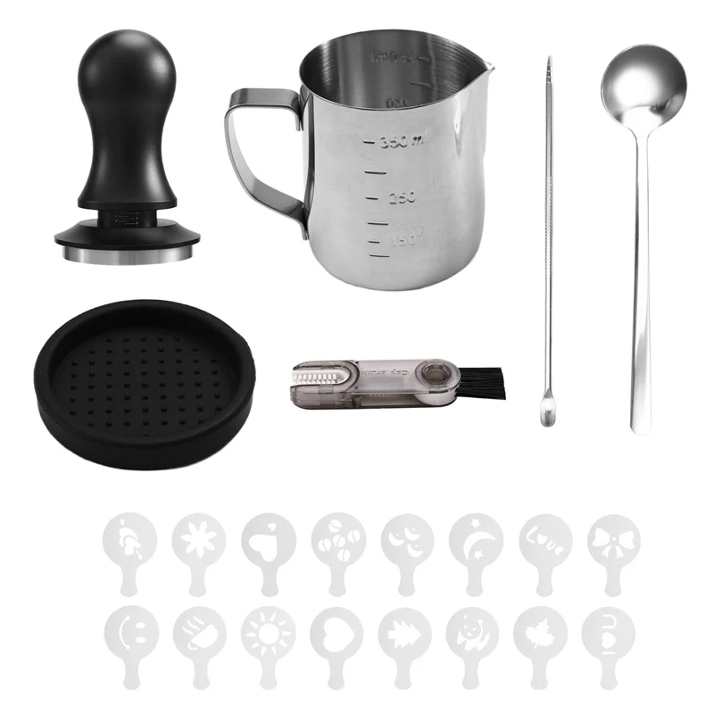 Coffee Tamper Set, Espresso Accessories Kit, Coffee Stirrer