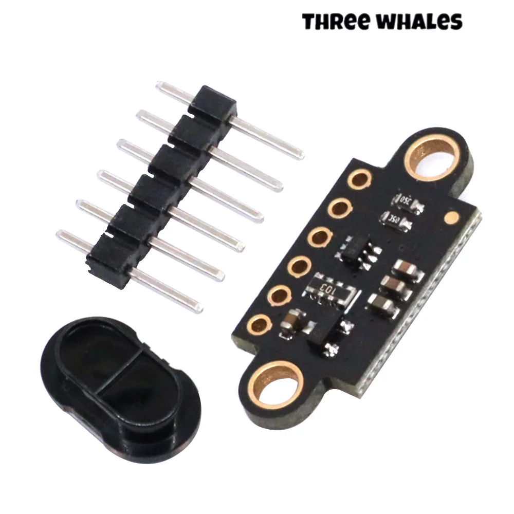VL53L1X Laser Ranging Flight Time Sensor Module 3V-5V Distance 400cm Measurement Extension Board Module For Arduino