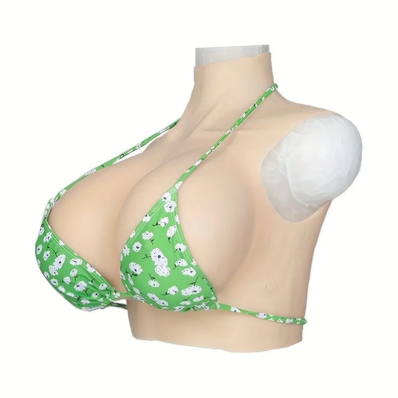 Realistic Silicone Breast Forms Huge Boobs for Drag Queen – C/D/E/G Cup Fake Chest Prosthesis for Men Crossdresser Transgender