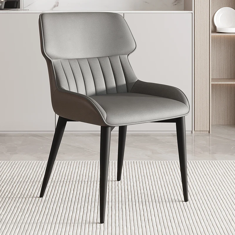 

Grey Cheap Dining Chairs Space Saving Designer Soft Floor Chair Office Fashion Minimalist Koltuklar Furniture Accessories