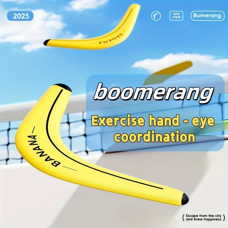 

Бумеранг профессионального класса, легкий, устойчивый к столкновениям, точный возврат, прочный материал EVA, высококачественная конструкция