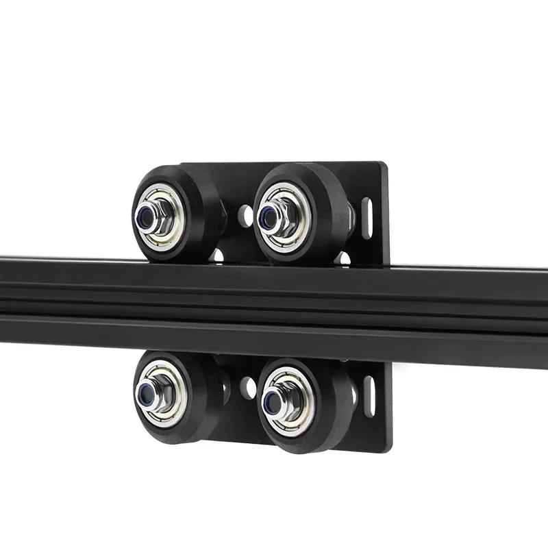 مجموعات لوحة جسرية Opensource V-openbuildd بكرة منزلق خاصة لعجلات أجزاء طابعة ثلاثية الأبعاد بعجلات من الألومنيوم ذات فتحة V لعام 2020