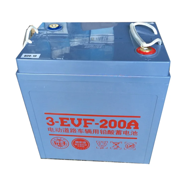 Battery for 3-EVF-200A 6V200AH Electric Vehicle, Sweeping Patrol Sightseeing Vehicle