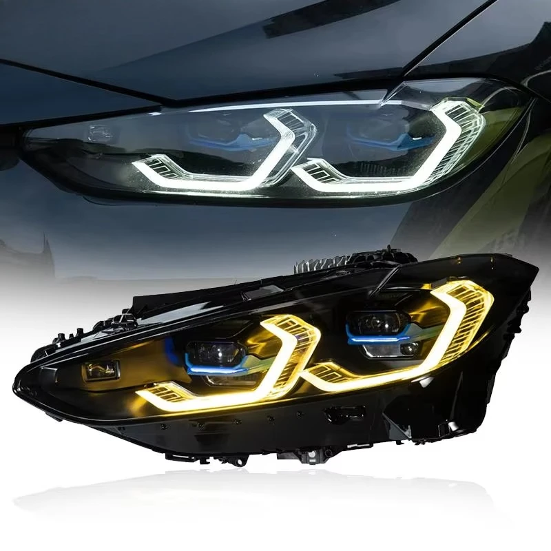 Headlight Drl Car Modeling Headlight for BMW G22 Light Emitting Diode Projector Lens 2019-2024 G82 G29 M3 M4 425i 430i 435i