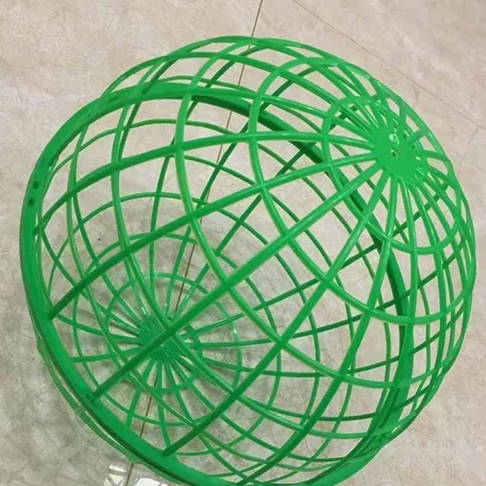 

Прочная сферическая подвижная клетка для курицы для безопасности домашних животных птицы на открытом воздухе, для использования на ферме, клетка для куриных шариков