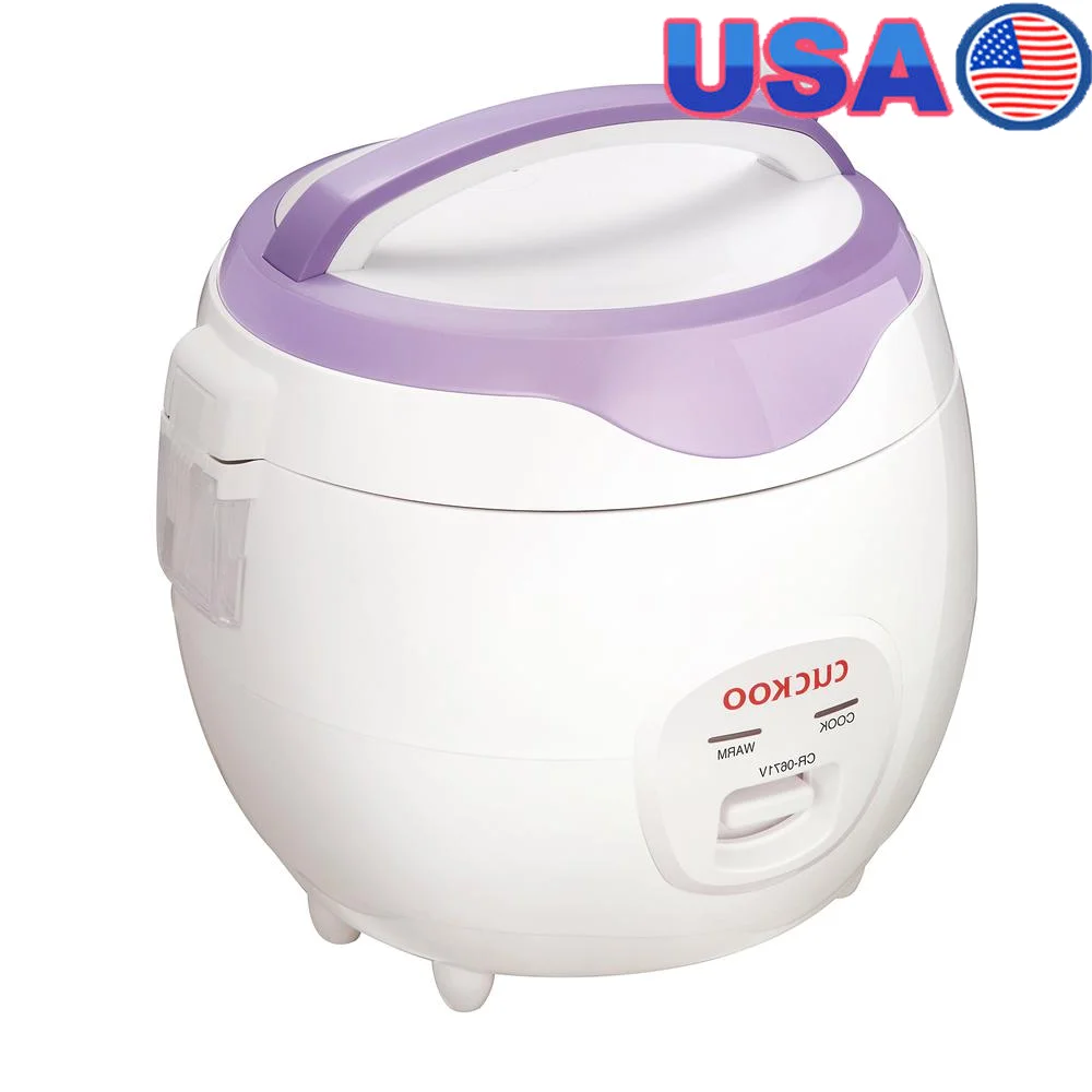 

6 Cup Electric Rice Cooker Non-Stick Inner Pot 3L Steamer Cooking Appliance Kitchen Food Maker