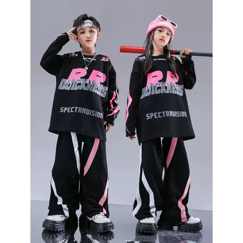 

Explosive Street Jazz Dance Performance Costume Street Dance Children Trendy Costume Cool and Handsome Hip Hop Set