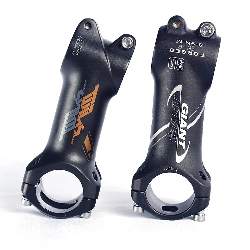 GIANT-Mountain Bicycle Stem 8 ° 60mm 70mm 80mm 90mm 31.8mm Super Light MTB Parts Handlebar Clamp Bicycle riser