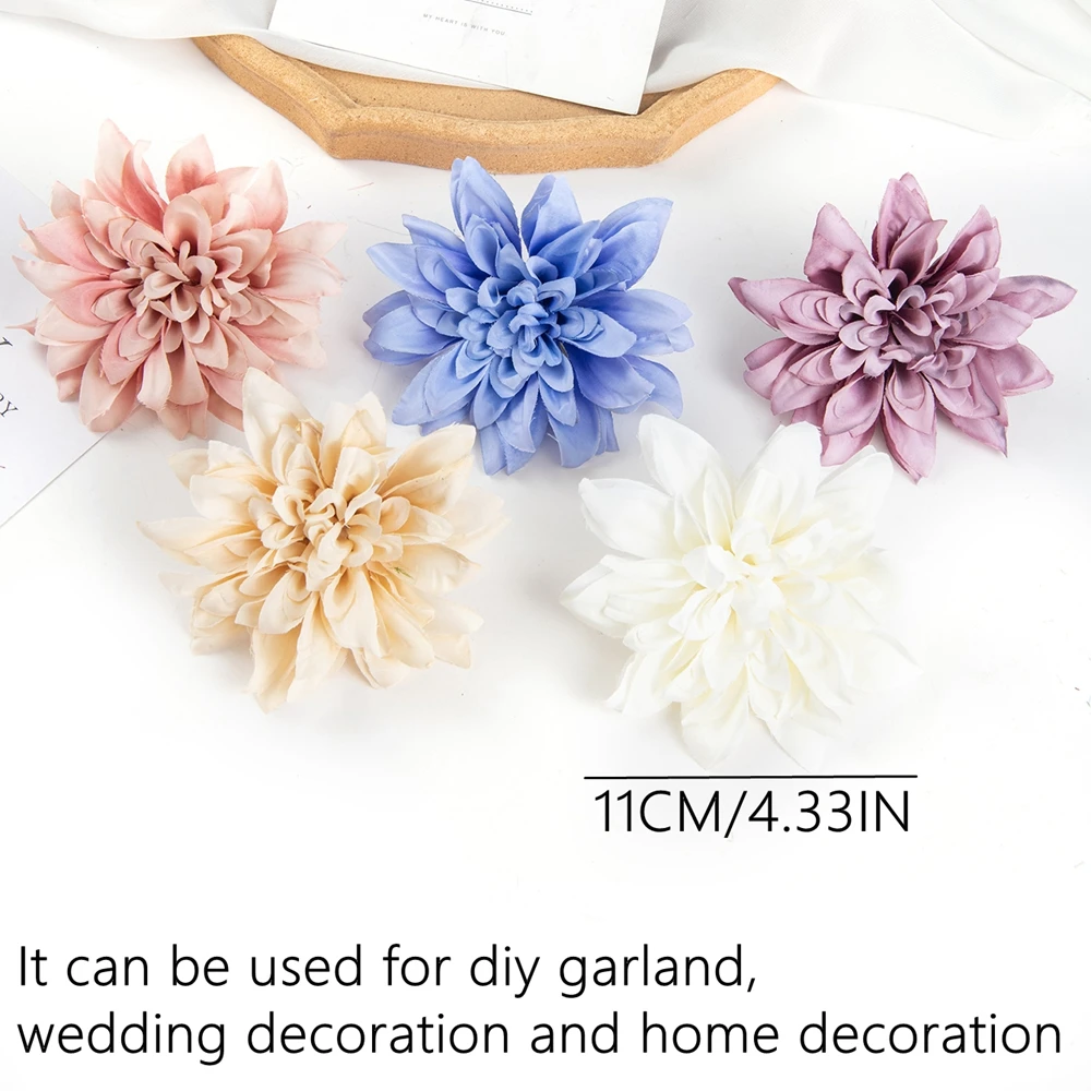 10/20 Stück Künstliche Pflanzen Seidenblumenköpfe Blühende Rosen für Festivals, Hochzeiten, Kränze, Heimdekoration, DIY-Girlandenmaterial – Detail 6