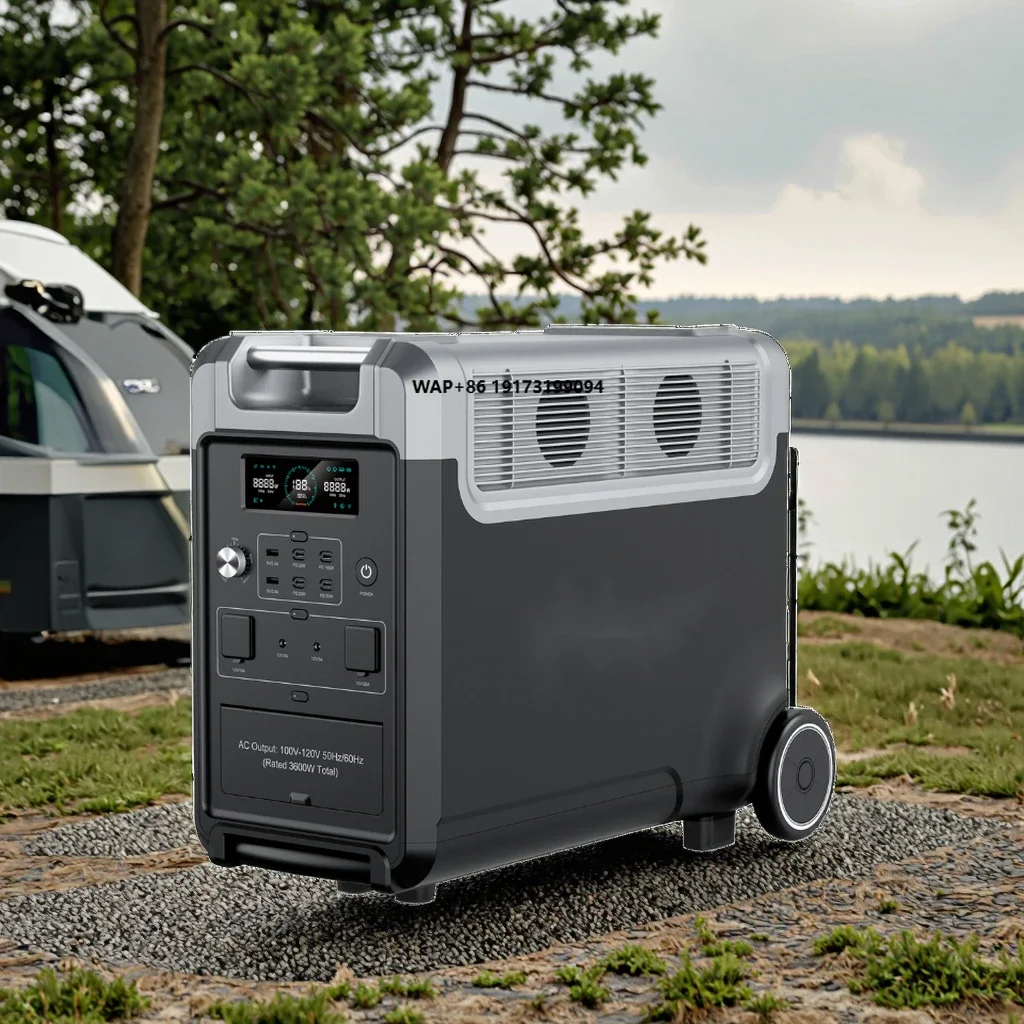 

RV 12v Power Station 3600W Rechargeable Solar Power Station Lithium Battery Maximum Series Capacity 20000w