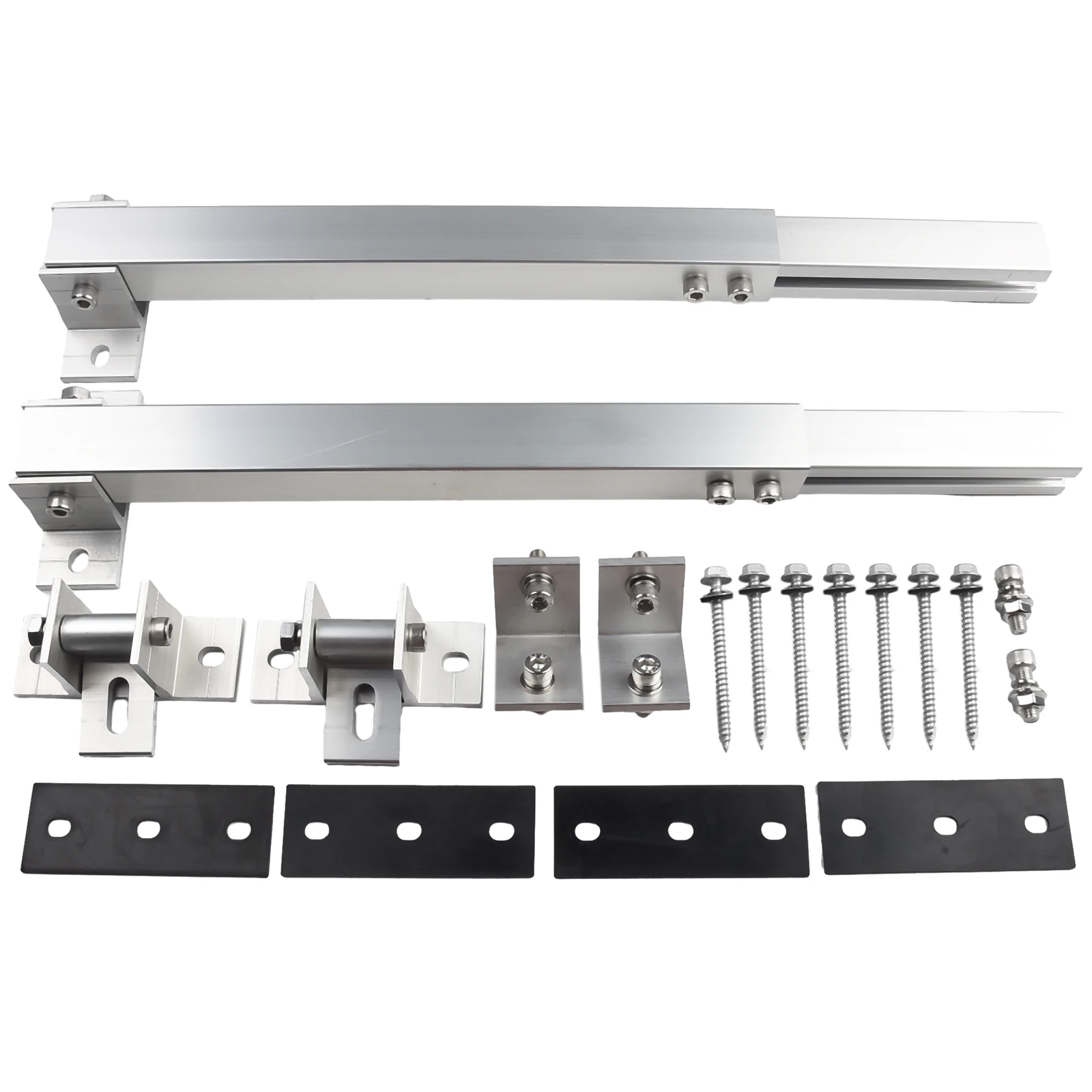 

Solar Panel Bracket, Solar Holder End Clamp Kit, Adjustable Flat Roof Mounting Herramientas Ferramentas Multimeter Multitool