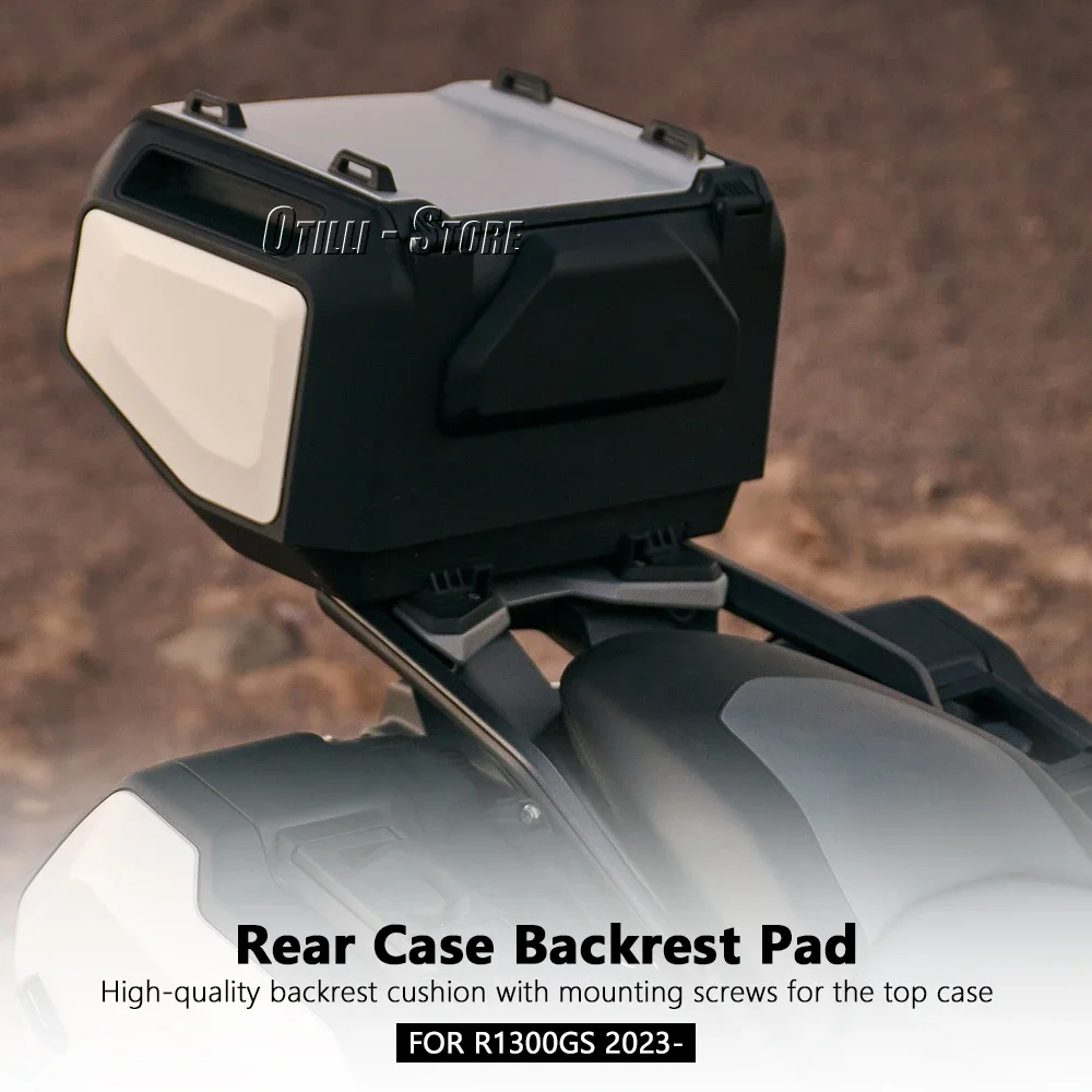 Motorcycle Passenger Backrest Back Pad Shockproof Rear Top Case Box Luggage Cushion For BMW R1300GS R 1300 GS r1300gs 2023 2024