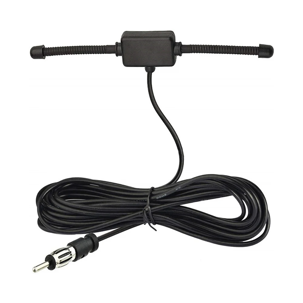 Antena Universal para parabrisas de coche, amplificador de señal de Radio AM FM, amplificador de Radio oculto, Antena activa para camión, estéreo de 12V, B0H2