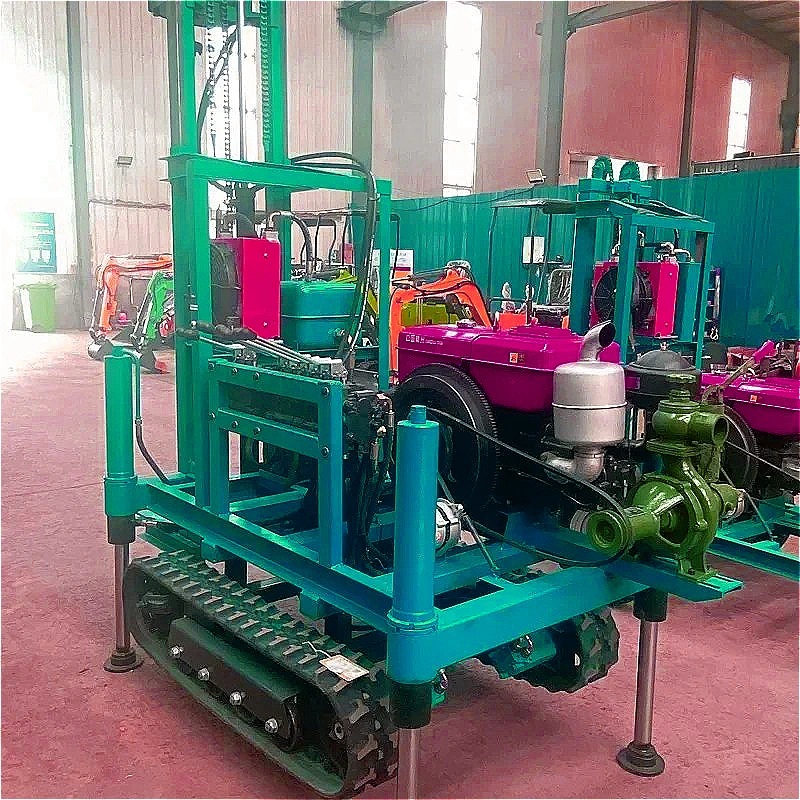 Water Well Drilling Rig Machine 100M Depth Bore Hole Water Well Drill Rig Diesel Engine Power Drilling Rig Price for Bulgaria