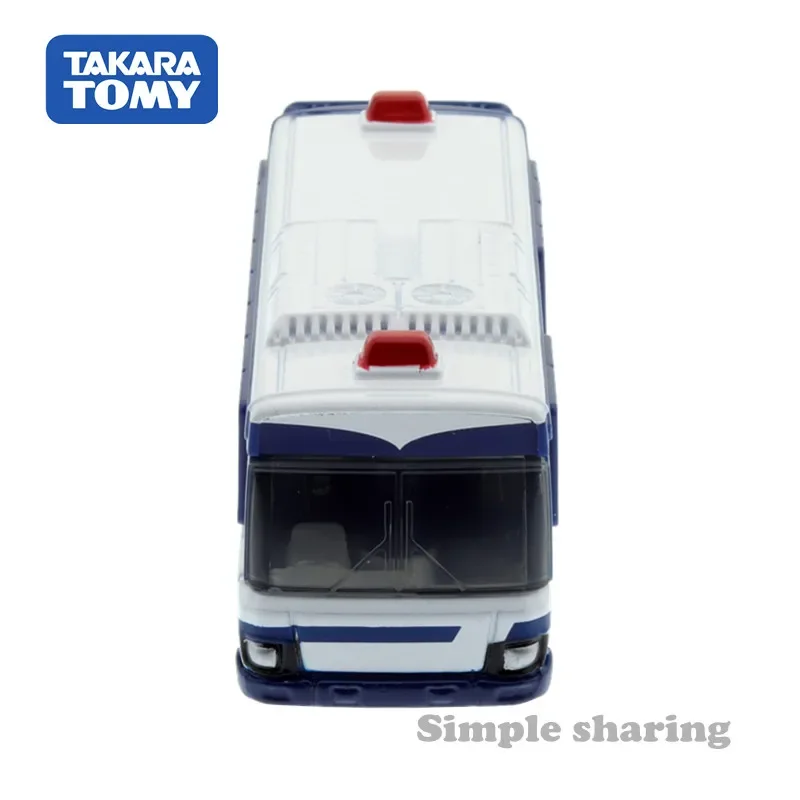 Takara Tomy Tomica No.98 Personnel Transport Large Bus 1/136 Alloy Cars Diecast Metal Model Kids Xmas Gift Toys for Boys