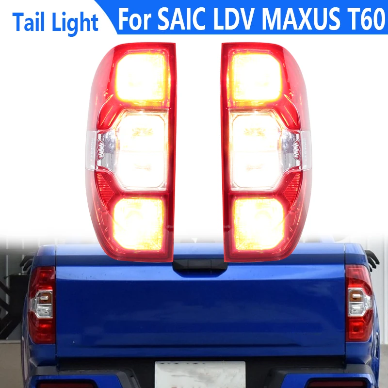 

Car Rear Taillight Assembly For SAIC LDV MAXUS T60 Back Door Tailgate Lamp Light Brake Warning Light Taillight Auto Accessories