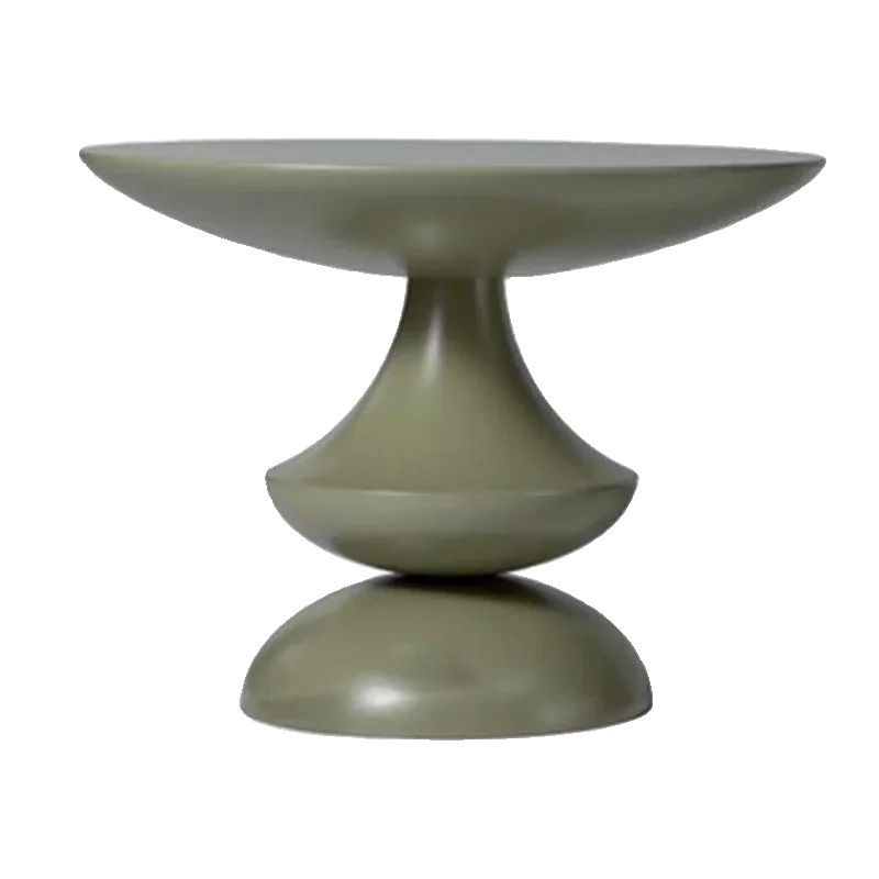 

Nordic designer creative fiberglass round gourd coffee table corner table living room sofa fruit tray round table