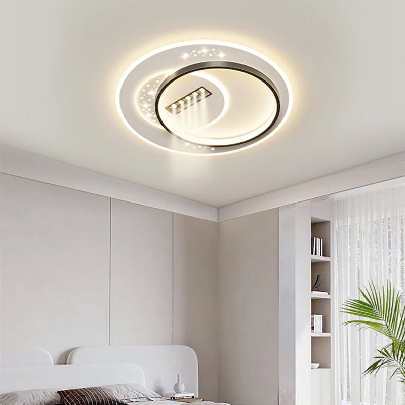 Premium 2025 New Modern Ceiling Lamp Minimalist Bedroom Dining Room Lamp With Spotlight Eye Protection Lamp Living Room Lamp