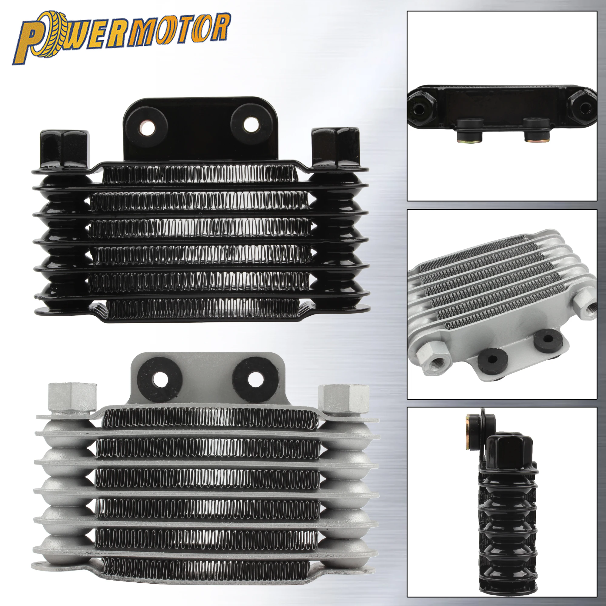 

Motorcycle Oil Cooler For KTM Honda Yamaha Suzuki 100cc to 250cc Pit DirtBike Motocross ATV Quad Engine Radiator Cooling Parts