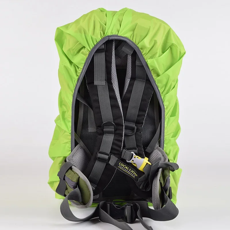 2023 Waterproof Polyester Cloth School Bag Cover Rain Cover Outdoor Mountaineering Bag Waterproof Cover Backpack Dust Cover