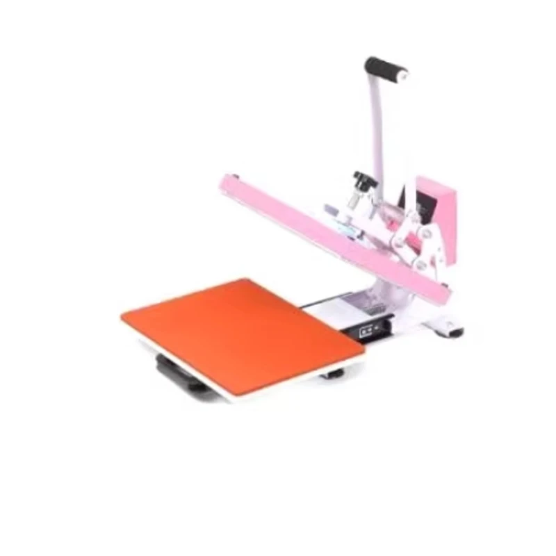 Picture 5: Heating Transfer Press Printing Machine T-Shirt Hot Stamping Printer for Clothes Design  23*30cm Adjustable Pressure Pull-Out