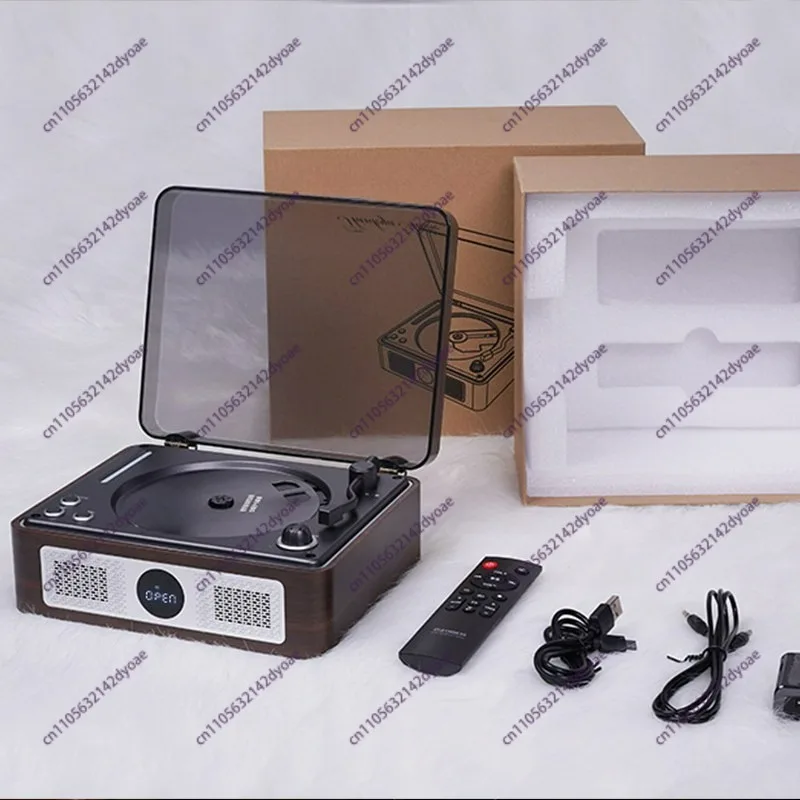 A11 Vintage CD Player Album Disc Player Bluetooth Speaker Portable Audio Player