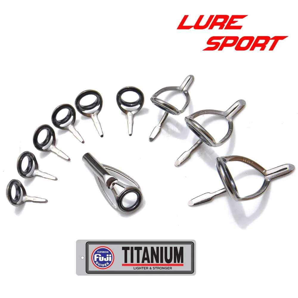 

FUJI 9pc 10PC Titannium Frame SIC ring guide Set TKGST TKTSG TKWSG10 TKWSG12 Rod Building component Repair DIY Accessory