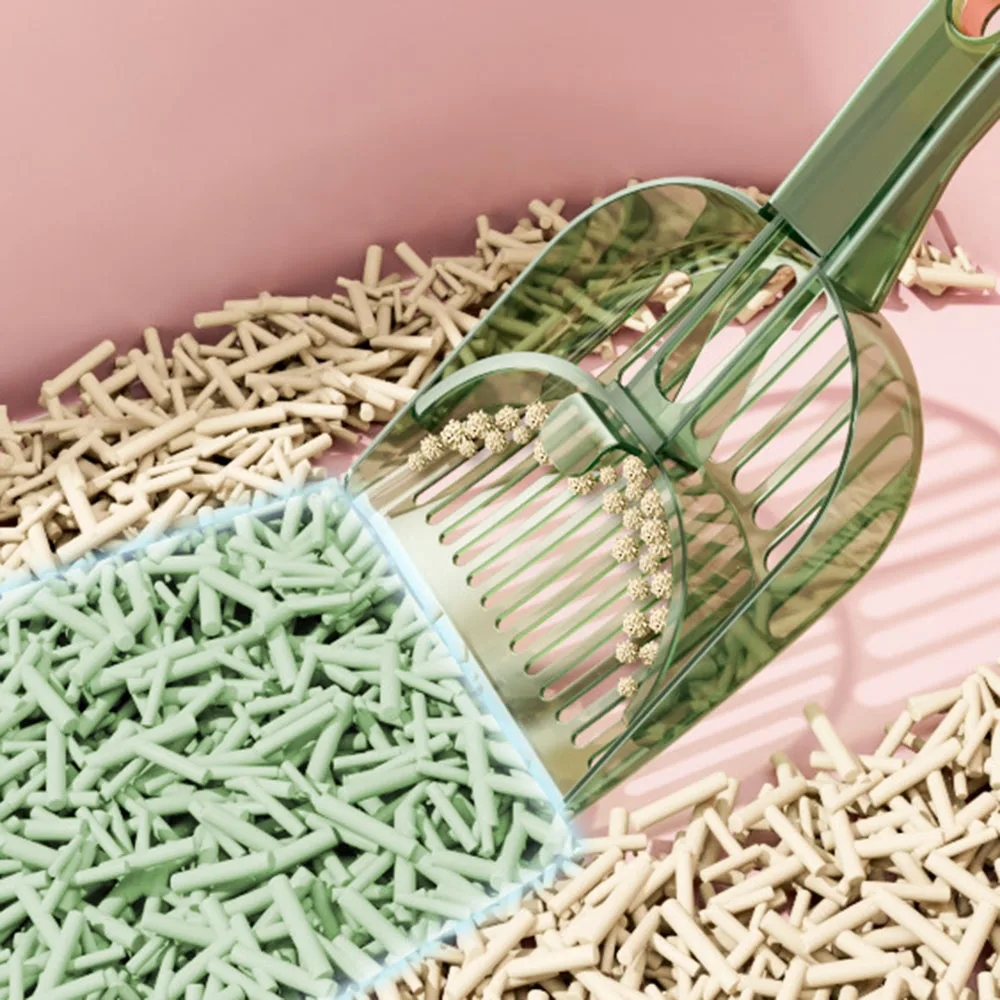 Arenero Para Gato Cat Accessories Integrated Cats Litter Scooper With Hole Wide Applications Pet Feces Shovel For Pet Poop Gatos