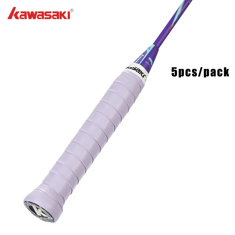 Kawasaki Overgrip Tennisaccessoires Originele antislip kleverige peddel badmintongreep 5/10 stuks
