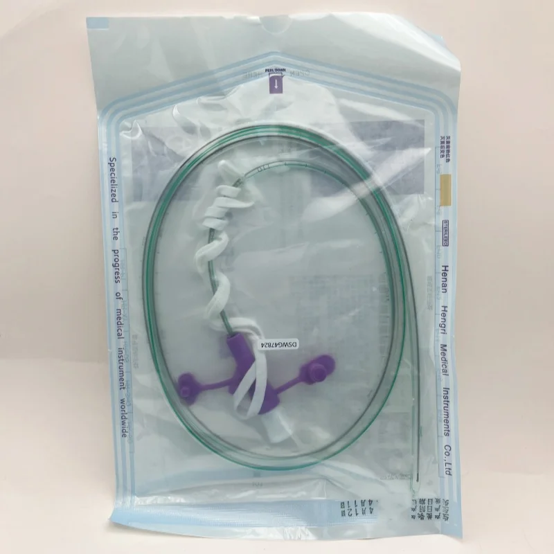 

Disposable medical gastric tube nasal feeding tube guide wire children adult feeding nasogastric tube indwelling type