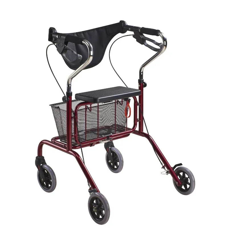 

Four Wheels with Shopping Bag Class II 1 YEAR Free Spare Parts Training Apparatus 15-20 Days Walking Aid ALK327