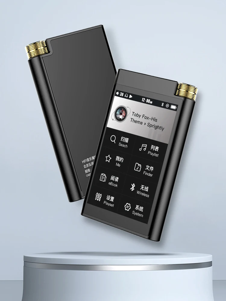 مشغل MP3 128G Famue BF35 True HiFi، DSD بلوتوث ثنائي الاتجاه، دقة عالية، جودة صوت بدون فقدان، DAC، ES9018K2M، 384Khz