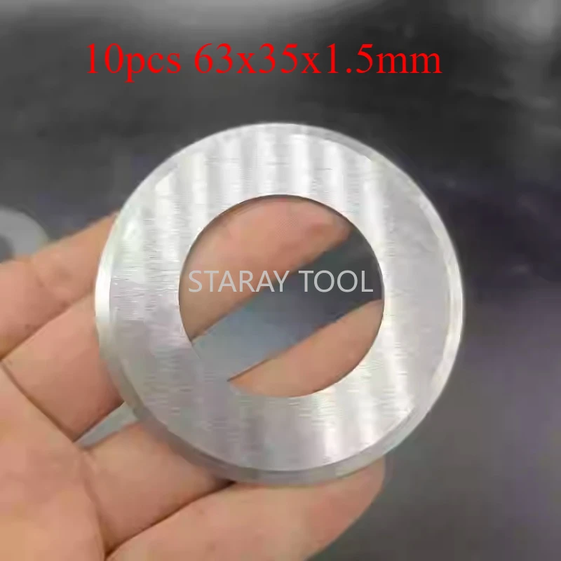 

Ламинатор Круглое лезвие 63x35x1,5 мм Режущее лезвие для ламинирования пленки 10 шт.