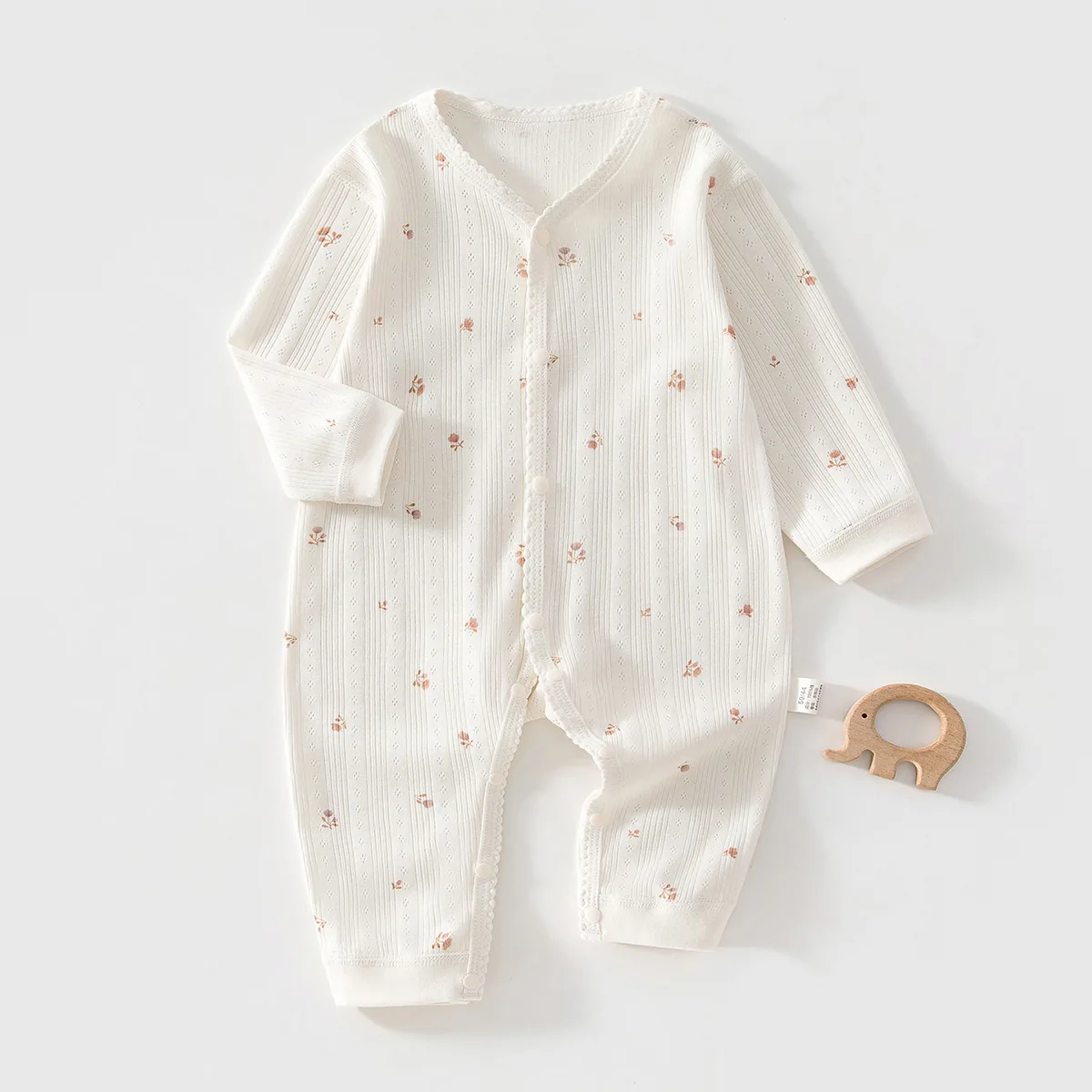 Spring and Autumn Style Newborn Jumpsuit High-quality Pure Cotton Breathable Baby Girl Jumpsuit Soft Baby Boy Outdoor Wear