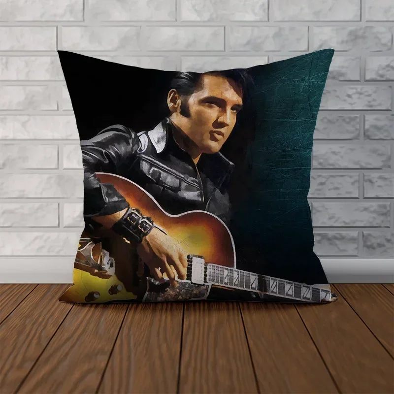 Cushion Cover 40*40 Elvis Pillow Cases Decorative Cushions Cover for Sofa Covers for Bed Pillows Pillowcase Car Decoration 45*45