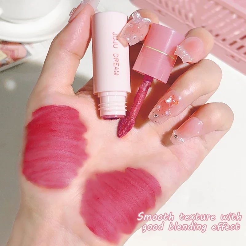 

6 Color Dream Small Milk Tube Lip Gloss, Airy White, Matte Lifting, Lipstick, Velvet, Matte Lip Gloss, Lip Gloss