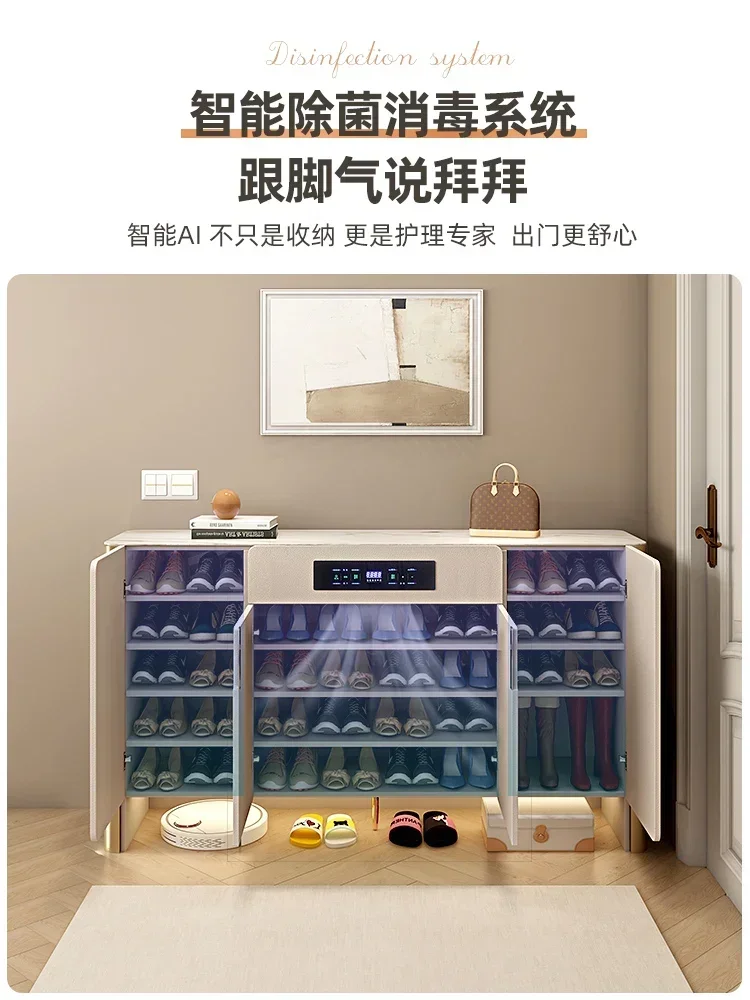 Stone Plate Large Capacity Intelligent Disinfection Shoe Cabinet Deodorant Sterilization Drying Household