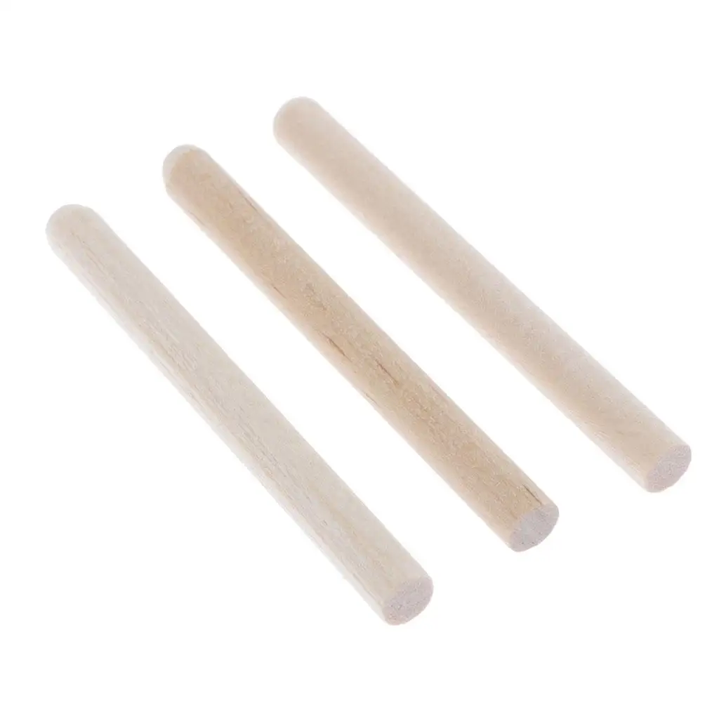 50 Pack Wooden Sticks Wooden Pieces Wooden Stick for Model DIY Craft