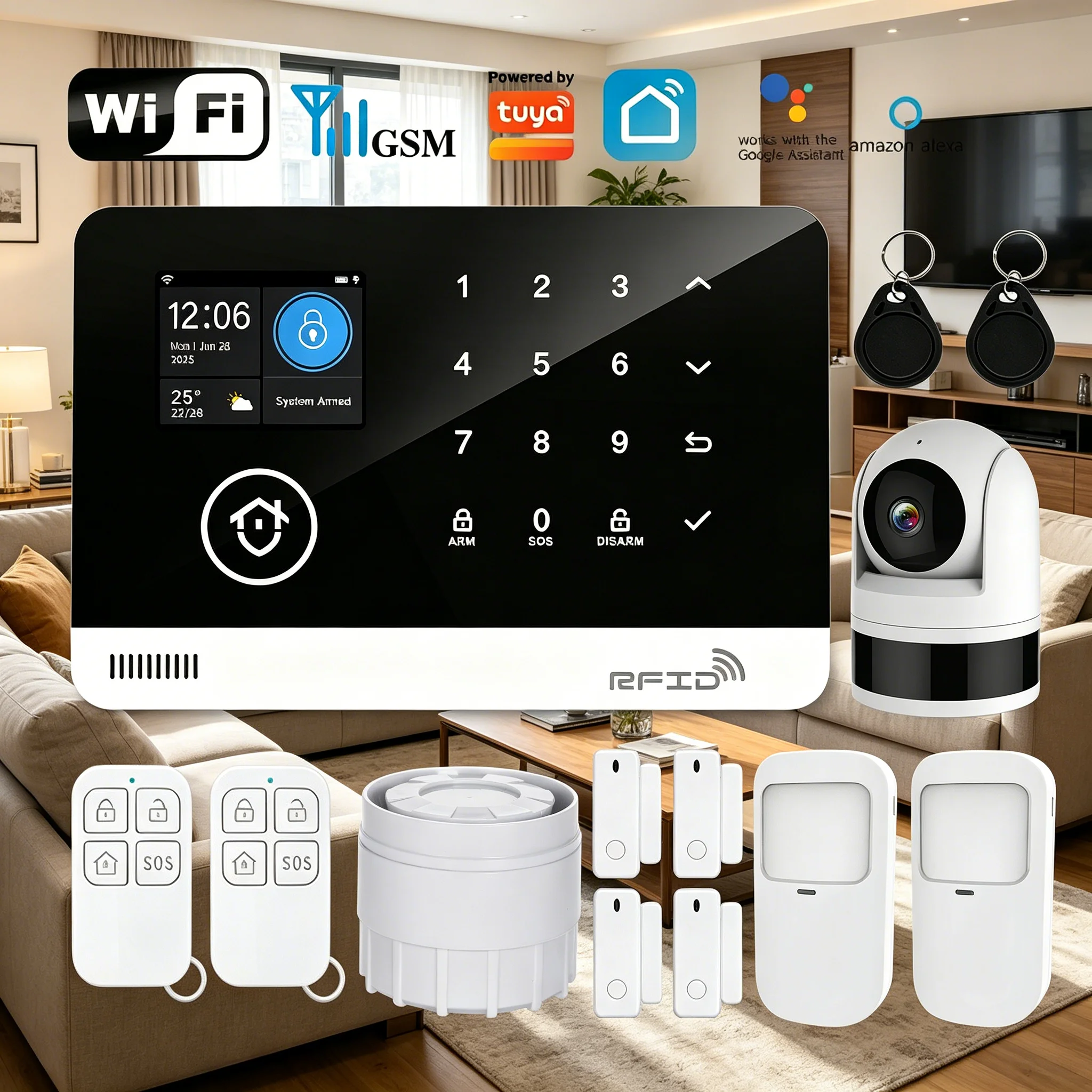 tugard-smart-home-guard-security-alarm-full-set-wifi-gsm-connection-app-remote-alarm-door-window-anti-theft-surveillance-camera