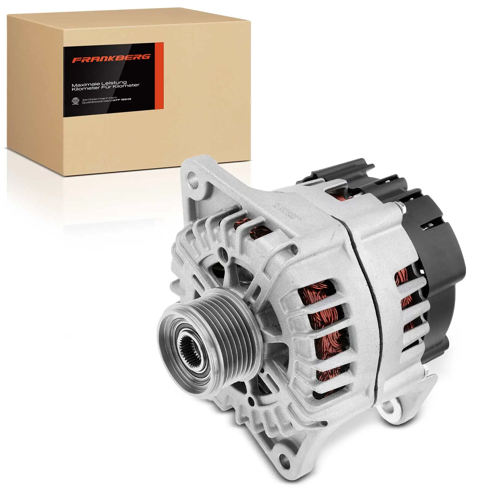 Frankberg 1x dynamo generator voor Fiat Ducato 250 290 Iveco Daily V 2.3L FG18S093 440437 5801378902 A3226