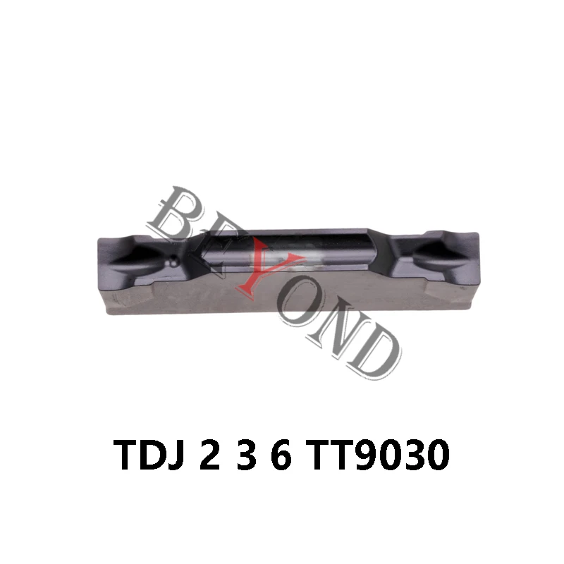 Original TDJ2 TT9030 TDJ3 TDJ6 TT9030 Carbide Inserts Lathe Cutter TDJ 2 3 6mm Processing Steel Turning Tool 10pcs/box