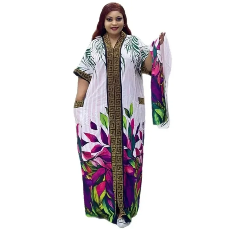 فساتين أفريقية للنساء Vetement فام Dashiki عباية فستان ماكسي ملابس أفريقيا فساتين Dashiki أنقرة 2026 ربيع الخريف جديد