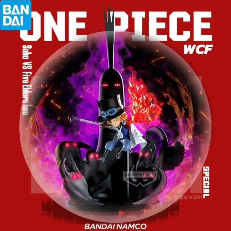 

Genuine BANDAI NAMCO One Piece WCF SPECIAL Sabo VS Five Elders Imu PVC Figure in stock Collector Figurine Toys New and unopened