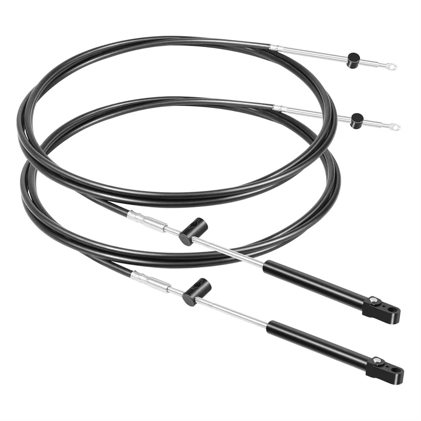 Boot-Gas- und Schaltkabel 15FT für Gen1 600A Serie Controller für Mercury MerCruiser Marine Force Außenbordmotoren CC17915 – Detail 1