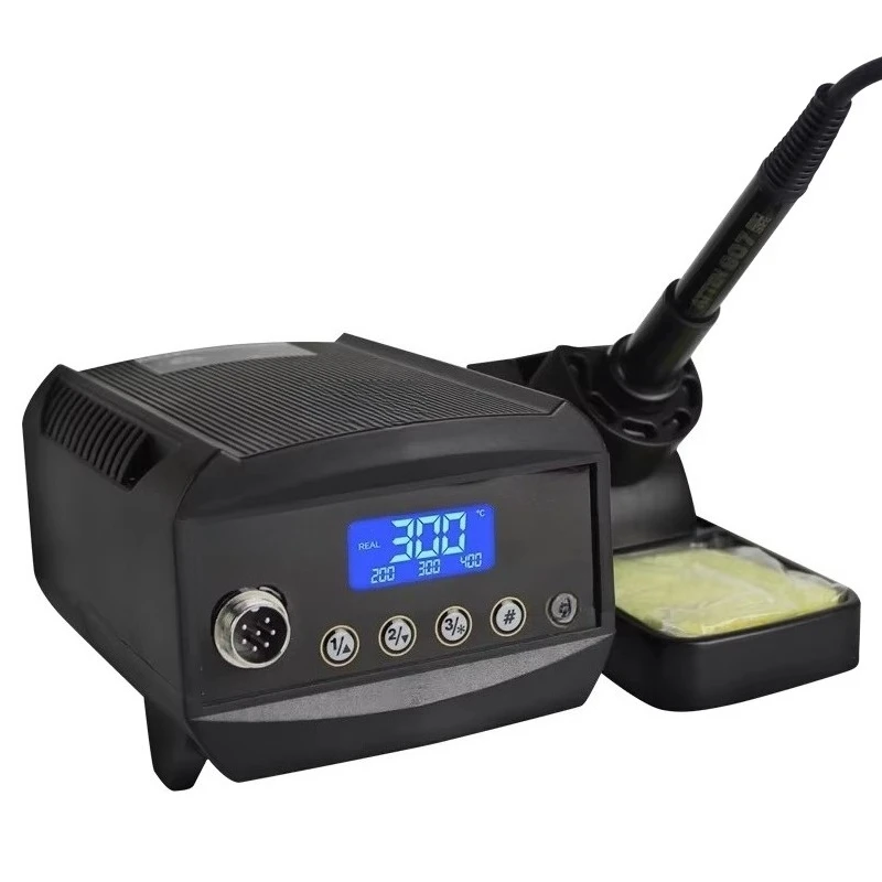 Atten AT980E 220v 80w Digital Solder Station With Iron Holder Lcd Display Smd Soldering Rework Soldering Iron Tips Solder Wire