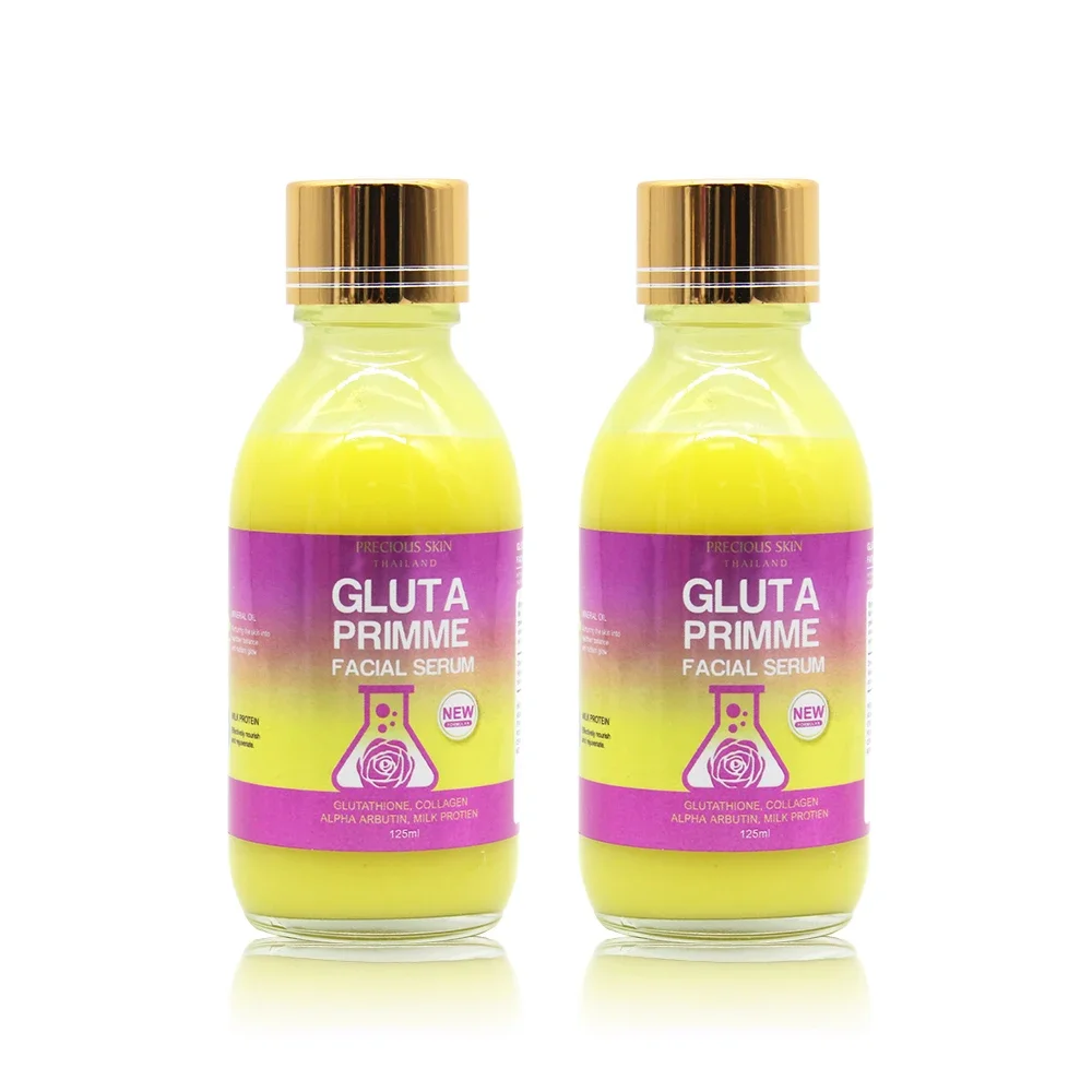 Gluta Primme Serum Whitening Moisturising Maintaining Bright Complexion Collagen Skincare Serum Face & Body Whitening