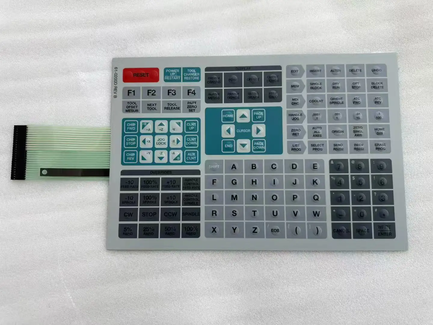 

Новая сменная совместимая сенсорная мембранная клавиатура для Haas 61-0200D REV B