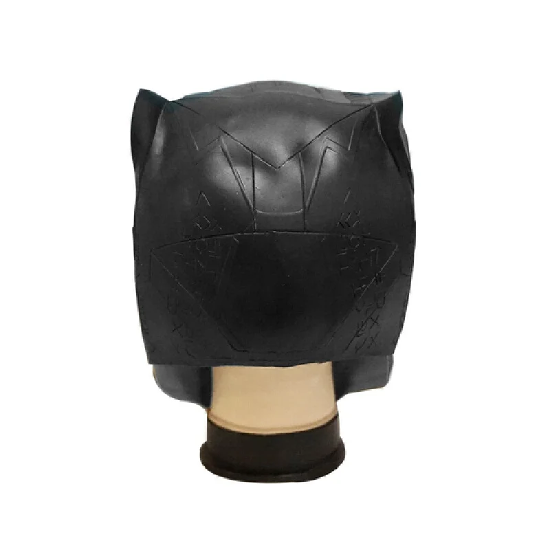 Captain America 3 Civil War Marvel Movie Helmet Latex Headset Funny Cosplay Black Panther Mask Toy for Live Streaming